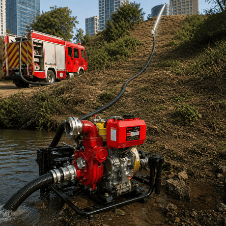 Kama Diesel Pump Kama 2.5" Diesel Water Pump 10.3HP - KDP25HEW