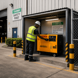 Kama Generator Kama 5.0 KVA Three Phase Diesel Generator with Digital Board – KDE7000T3