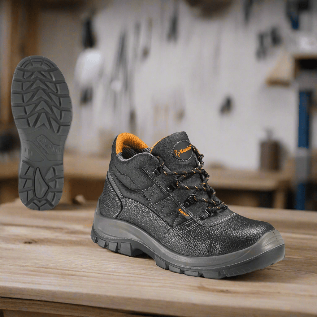 Kapriol Boots & Footwear Kapriol Hornet High Black Safety Shoes S3 Protection