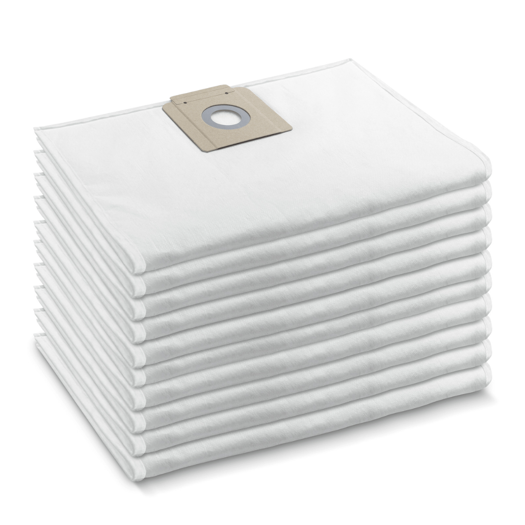 Karcher Cleaning Equipment Accessories Karcher 10 Pieces Filter Bag Fleece - 6.907-017.0