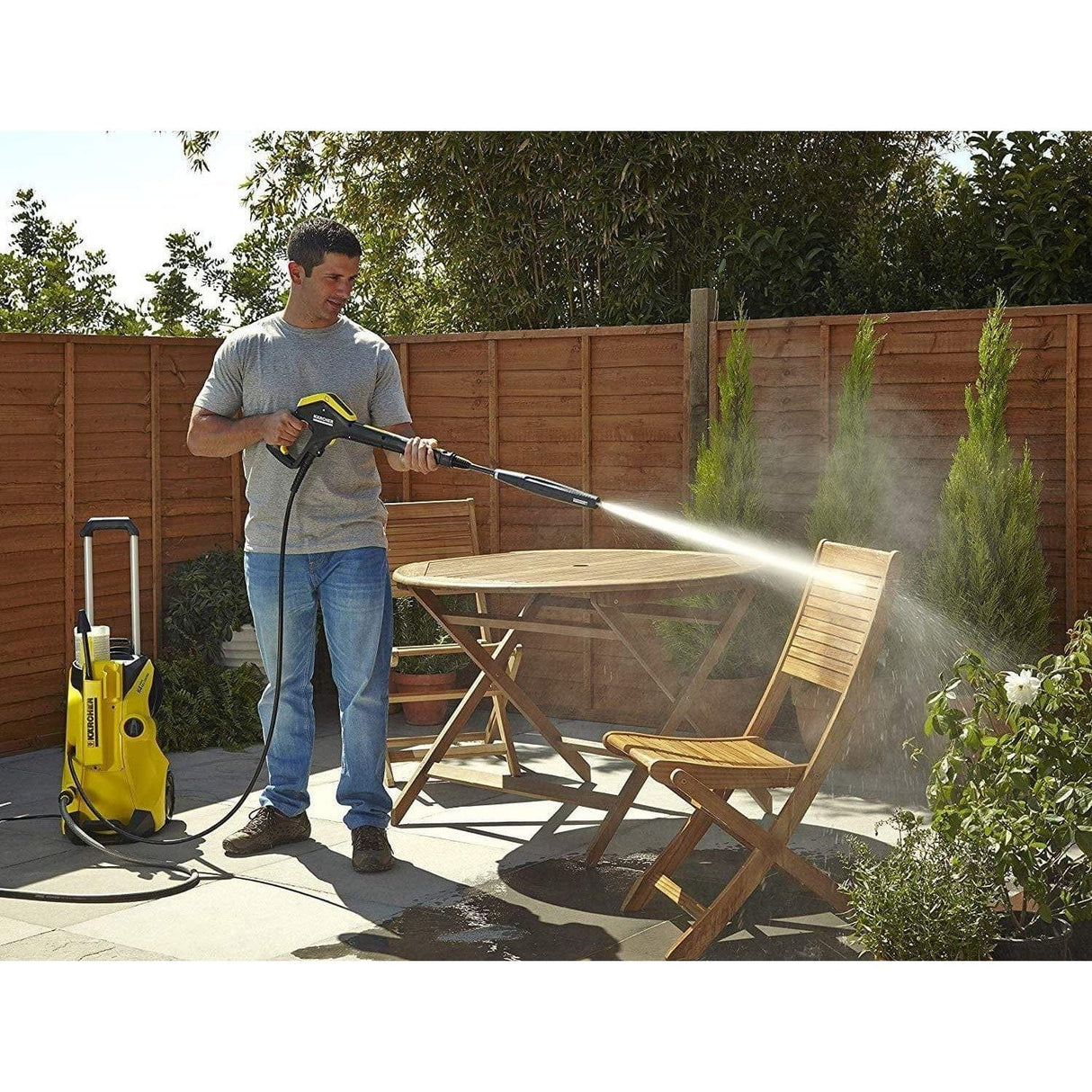 Karcher Pressure Washer Karcher K4 Premium Full Control Home Pressure Washer 130 Bar 240V