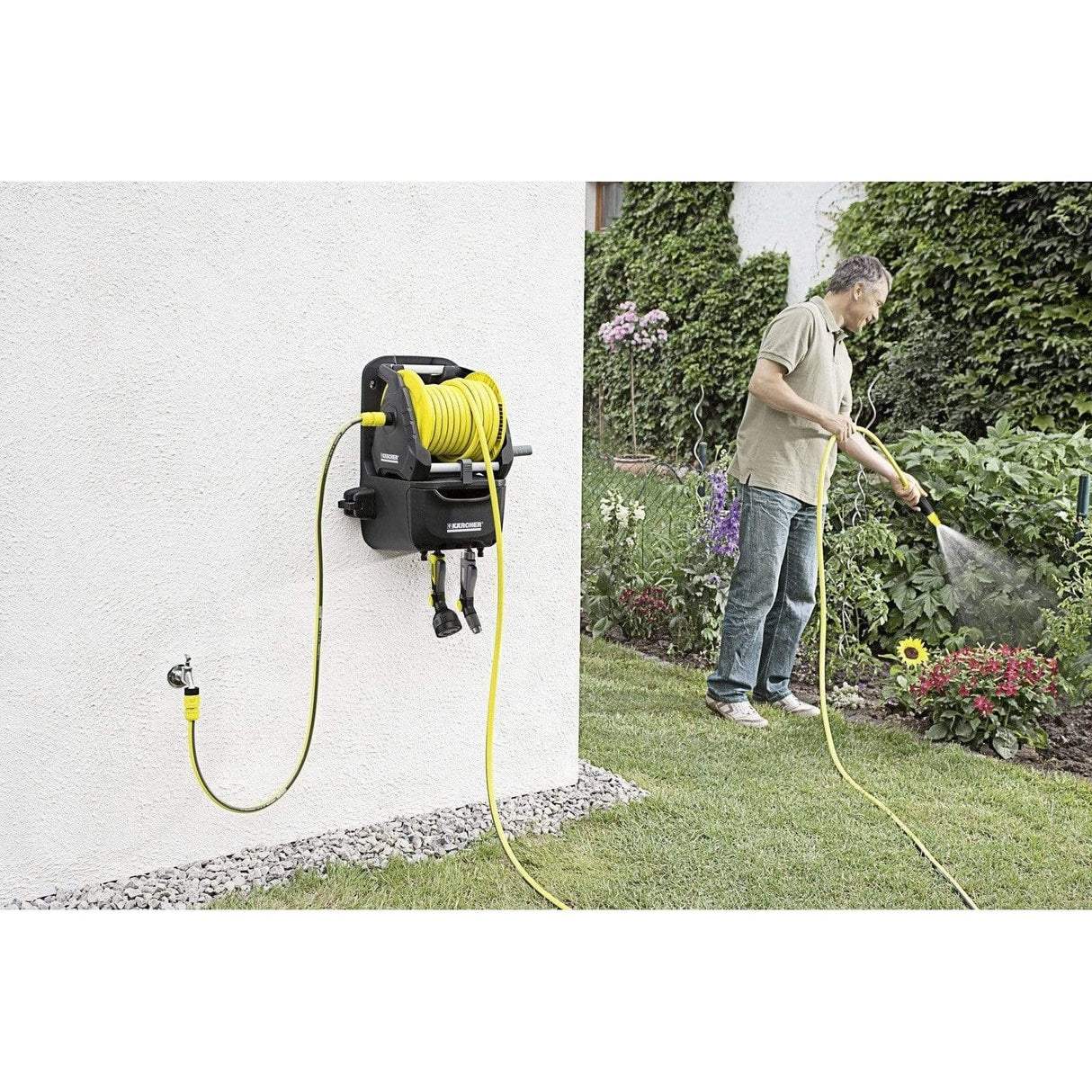 Karcher Cleaning Equipment Accessories Karcher Premium Hose Reel HR 7.315 Kit ½" 15m