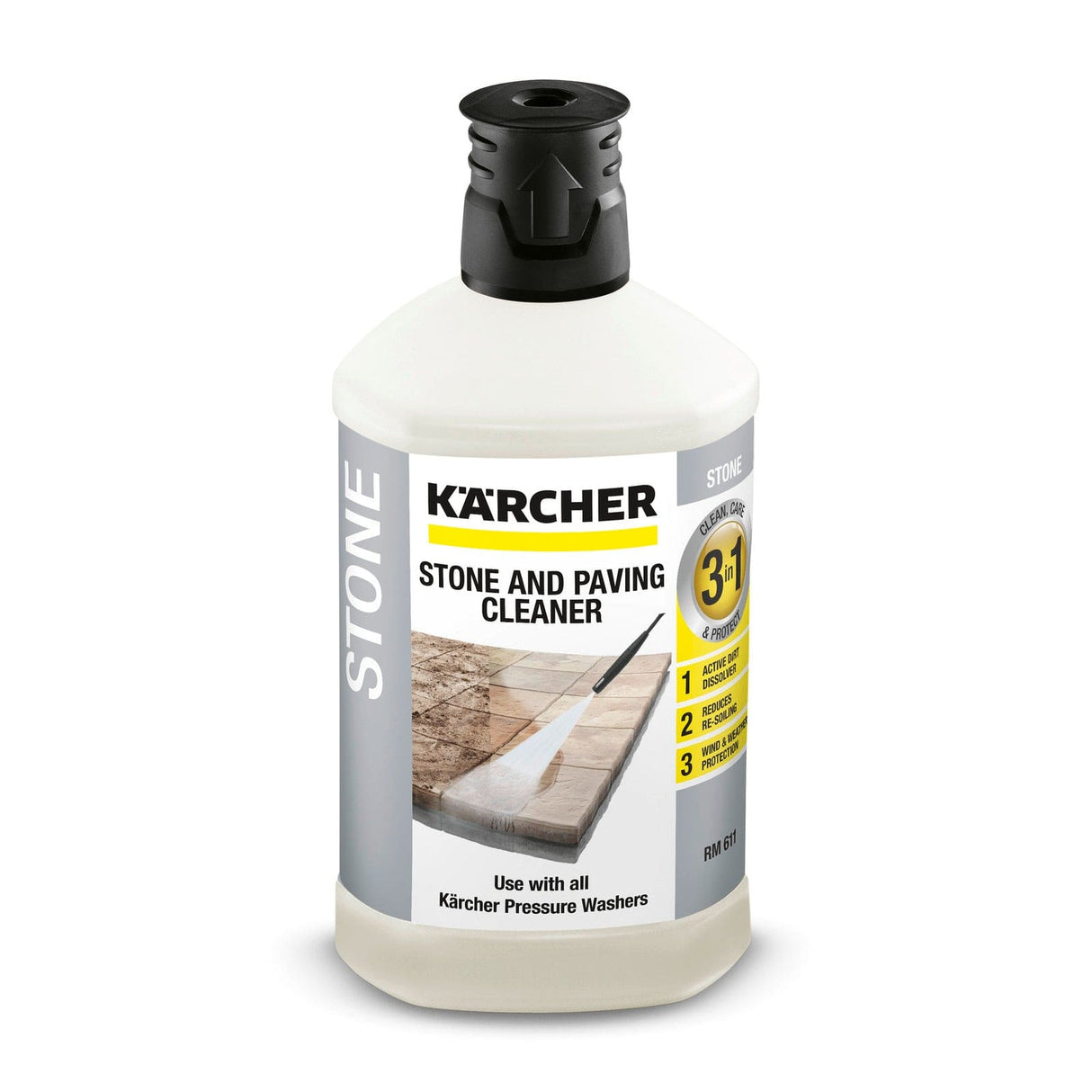 Karcher Cleaning Equipment Accessories Karcher Stone And Facade Cleaner 3-IN-1 1L - RM 611