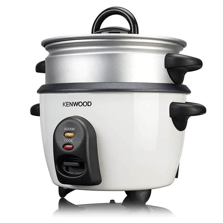 Kenwood Kitchen Appliances Kenwood 0.6L Rice Cooker With Steamer 300W - RCM29