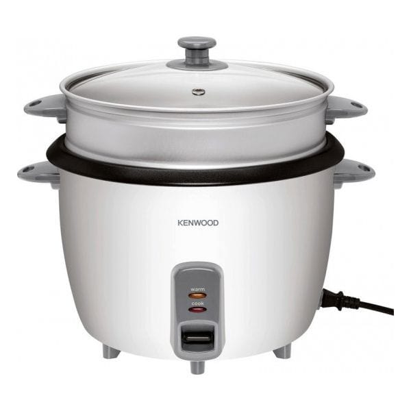 Kenwood Kitchen Appliances Kenwood 2.8L Rice Cooker With Steamer 700W - RCM69.A0WH