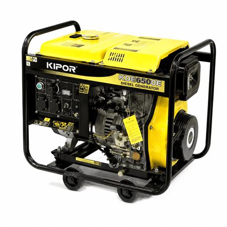 Kipor Welding, Generator & Construction Equipment Kipor 3KVA Single Phase Diesel Welding Generator 180A - KDE5000EW