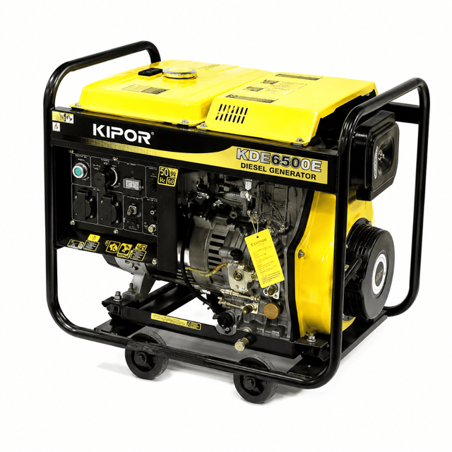 Kipor Welding, Generator & Construction Equipment Kipor 3KVA Single Phase Diesel Welding Generator 180A - KDE5000EW