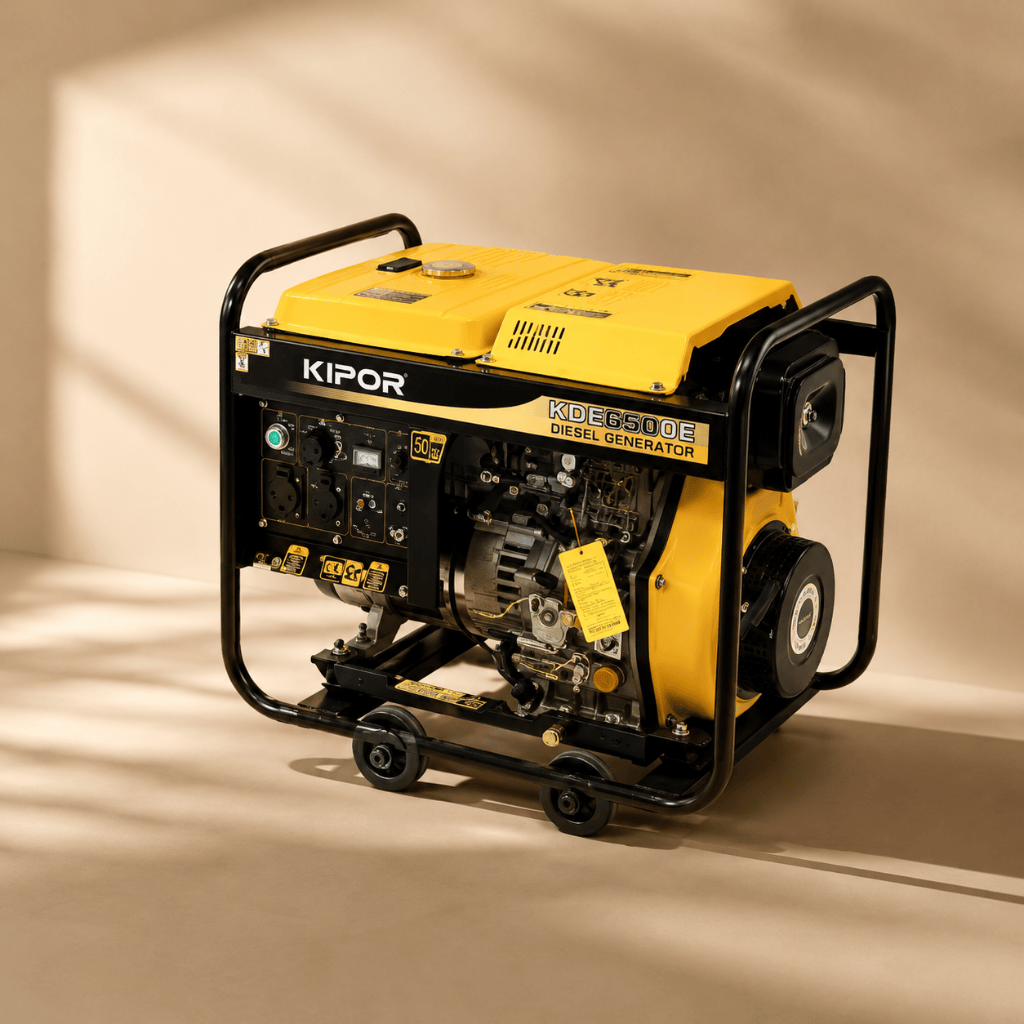Kipor Welding, Generator & Construction Equipment Kipor 3KVA Single Phase Diesel Welding Generator 180A - KDE5000EW
