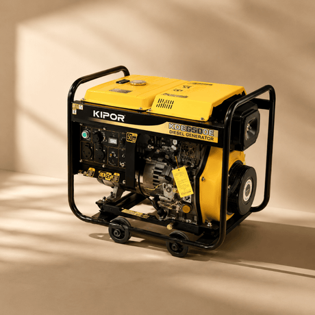 Kipor Welding, Generator & Construction Equipment Kipor 3KVA Single Phase Diesel Welding Generator 180A - KDE5000EW