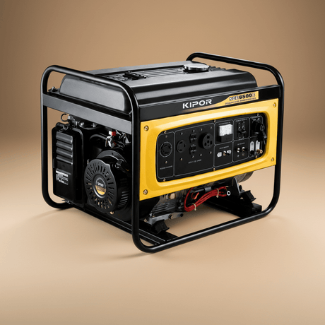 Kipor Generator Kipor 5 KVA Single Phase Gasoline Generator – KGE6500ED