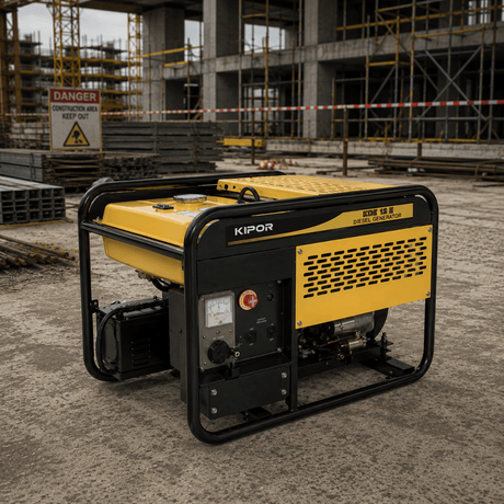 Kipor Welding, Generator & Construction Equipment Kipor 5KVA Single Phase Diesel Welding Generator 250A - KDE280EW