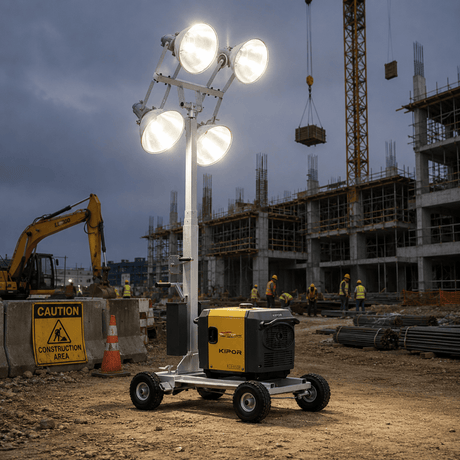Kipor Welding, Generator & Construction Equipment Kipor Light Tower with 3KVA Gasoline Generator - IGBL3000