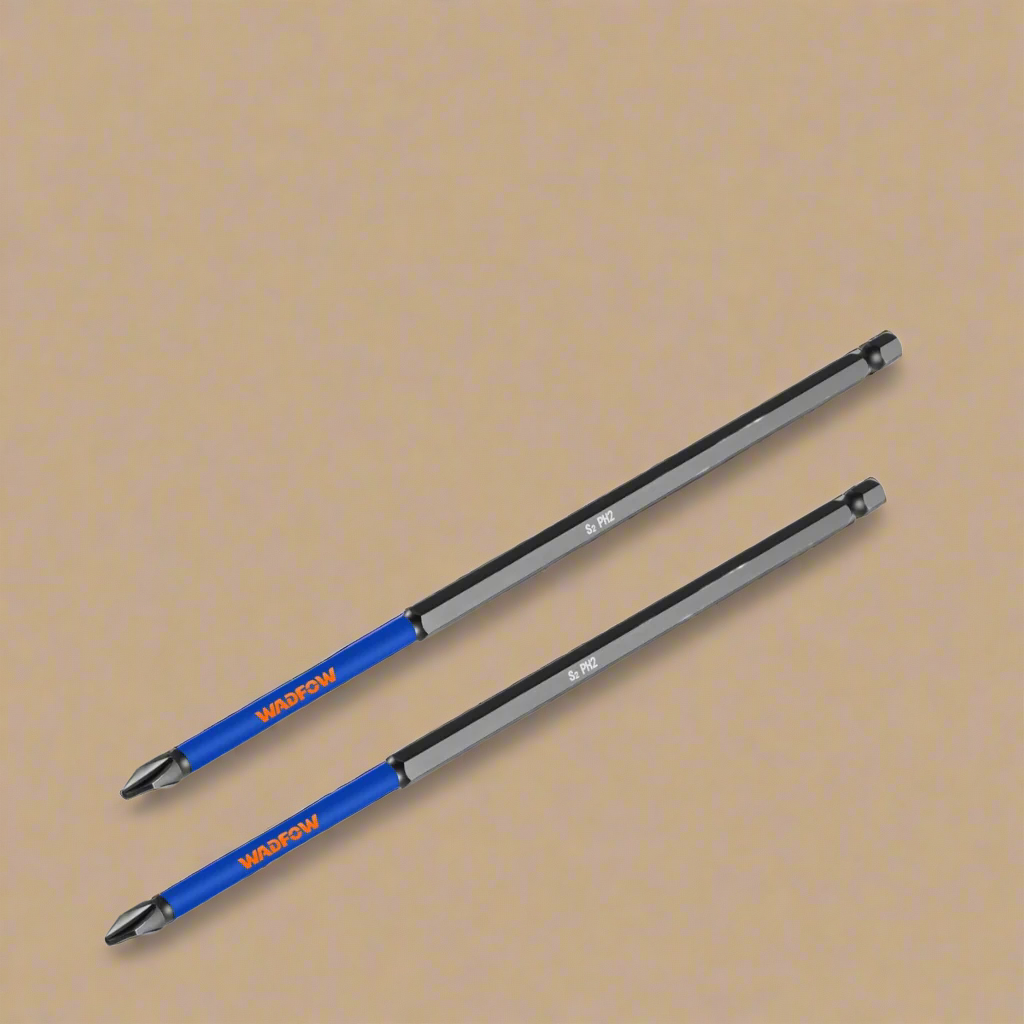 Wadfow 2-Piece Impact Screwdriver Bits  (PH2 x 200mm) - WSV5K65