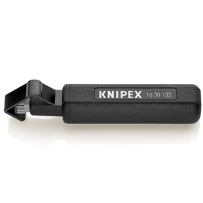 Knipex Hand Tools Knipex 135mm Spiral-Cut Cable Stripping Tool for 6–29mm Round Cables with Adjustable Cutting Depth - K-1630135