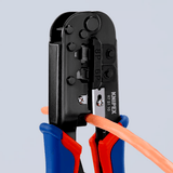 Knipex Hand Tools Knipex 190mm Crimping Pliers for Western Plugs - K-975110
