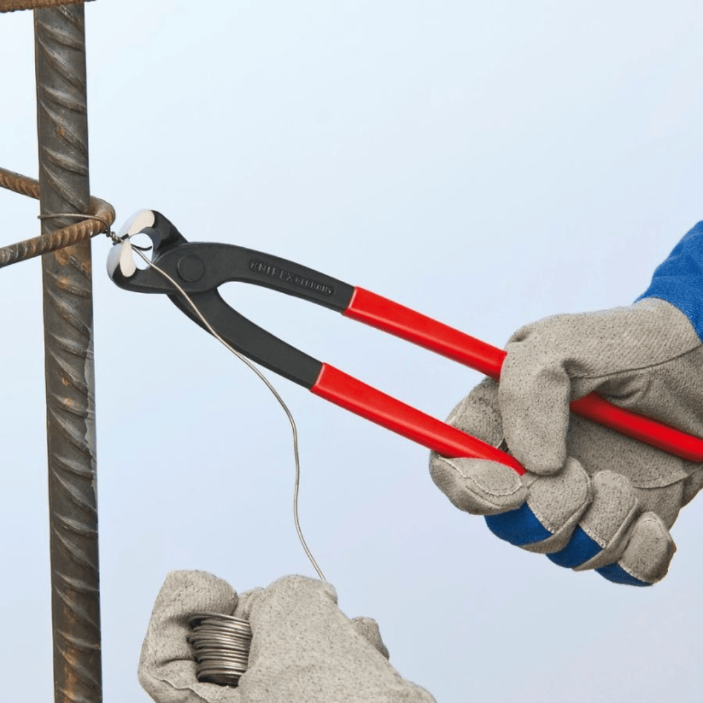 Knipex Hand Tools Knipex 220mm Concreters' Nippers for Twisting & Cutting Binding Wires - K-9901220