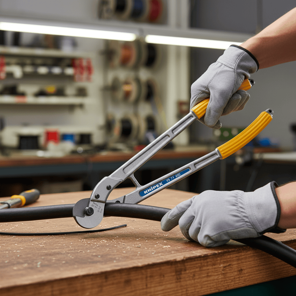 Knipex Hand Tools Knipex 600mm Heavy Duty Cable & Wire Rope Cutter - K-9571600