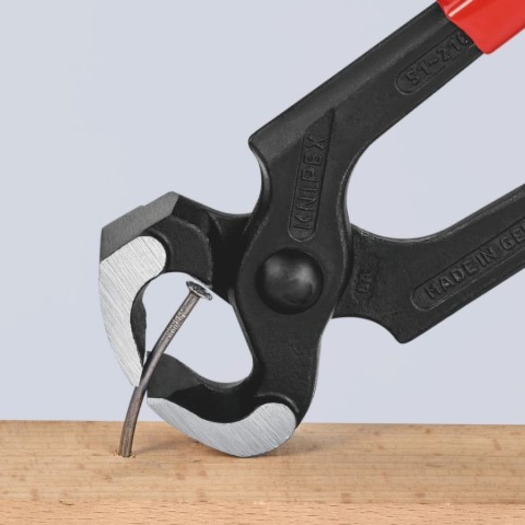 Knipex Pliers Knipex Carpenter Pincer with Hammer Head 210mm - K-5101210