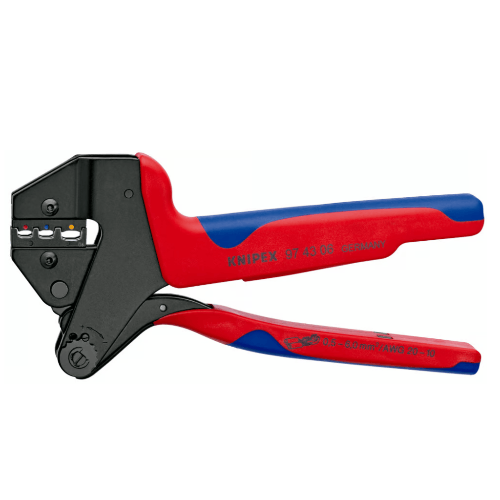 Knipex Hand Tools Knipex Crimp System Pliers for 0.5–6mm² Insulated Terminals & Connectors - K-974306