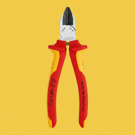 Knipex Pliers Knipex Diagonal Side Cutting Pliers 1000V 160mm - K-7006160