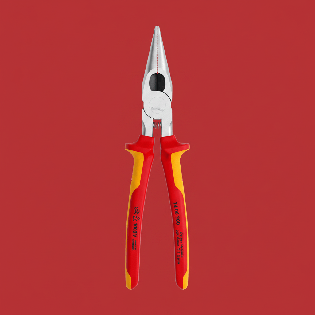 Knipex Pliers Knipex High Leverage Diagonal Side Cutting Pliers 1000V 200mm - K-7406200