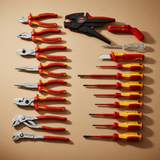 Knipex Hand Tools Knipex Vision24 20-Piece Electrician's Tool Case with VDE Pliers, Cutters, Stripping Tools & Screwdrivers - K-002120