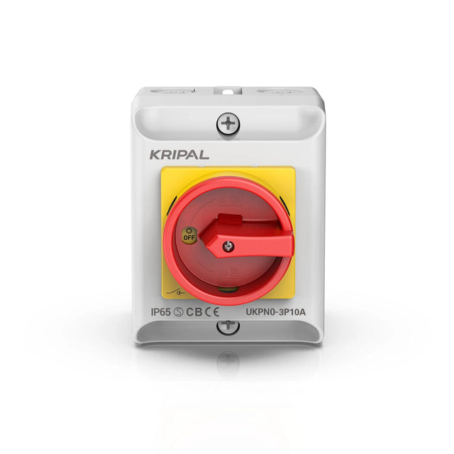 Kripal Power Management & Protection Kripal 3-Pole Enclosed Rotary Isolator