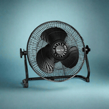 KT Fan & Cooler Rechargeable 12" Solar Fan 15W - C118