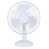 KT Fan & Cooler Rechargeable 12" Solar Fan - C128