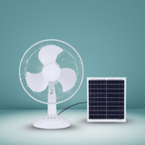 KT Fan & Cooler Rechargeable 12" Solar Fan - C128