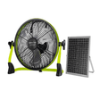 KT Fan & Cooler Rechargeable 14" Solar Fan 25W - C-118W