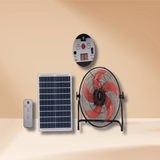 KT Fan & Cooler Rechargeable 14" Solar Fan 25W - C118F