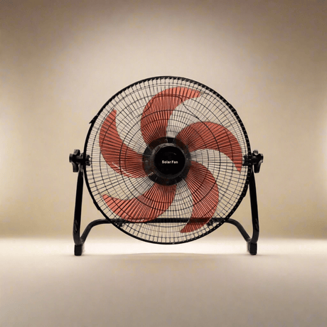 KT Fan & Cooler Rechargeable 14" Solar Fan 25W - C118F