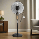 KT Fan & Cooler Rechargeable 16" Solar Fan 25W - C218