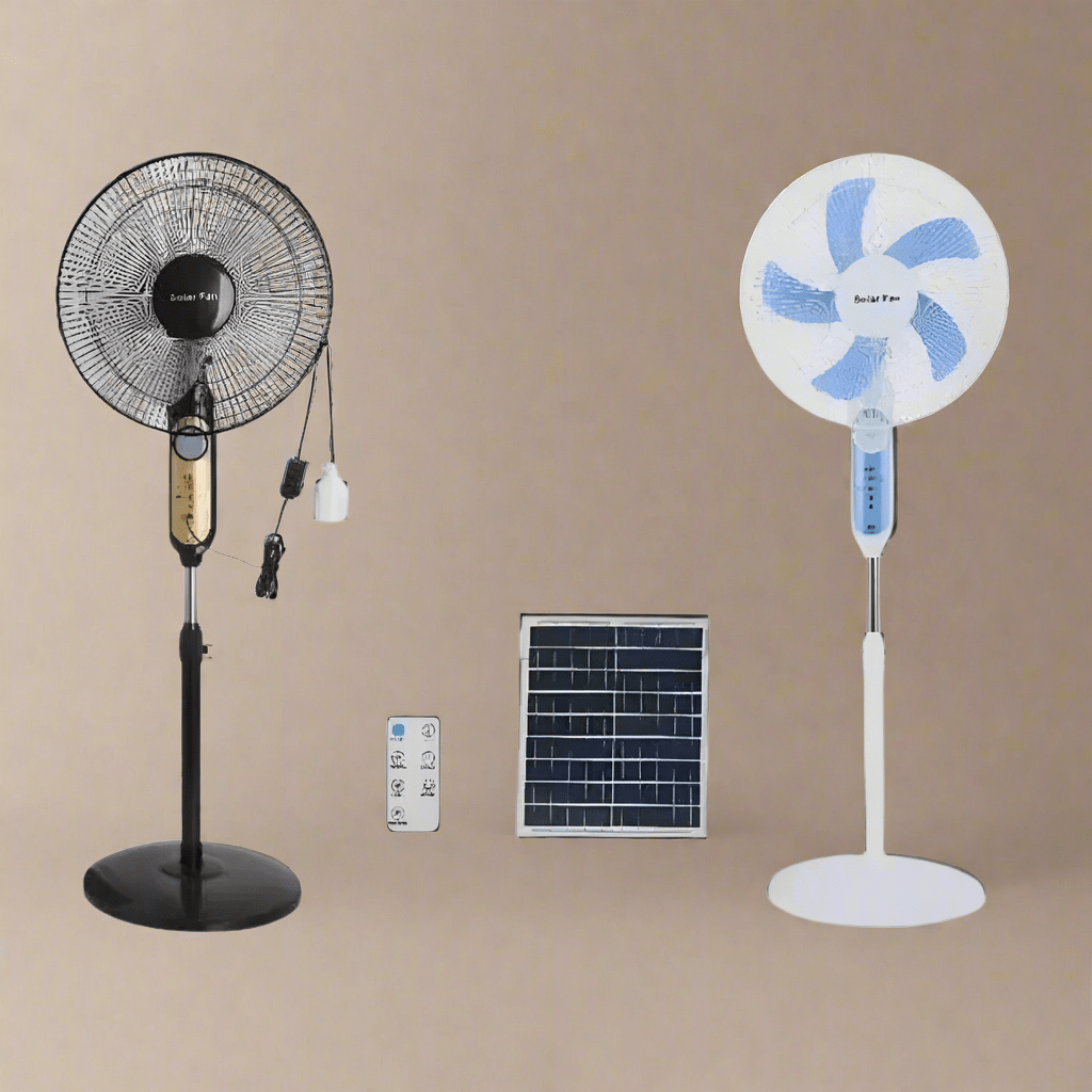 KT Fan & Cooler Rechargeable 16" Solar Fan 25W - C218