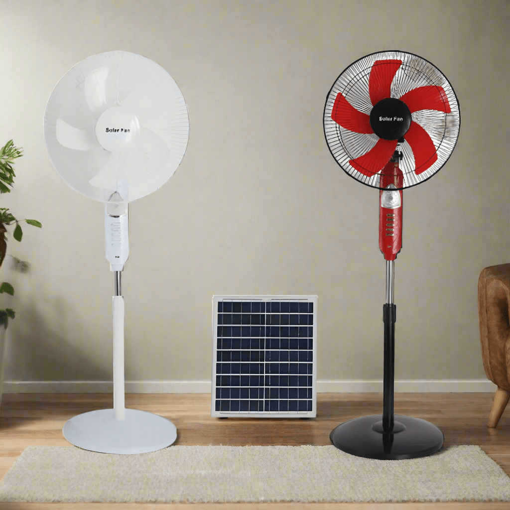 KT Fan & Cooler Rechargeable 16" Solar Fan 25W - C228