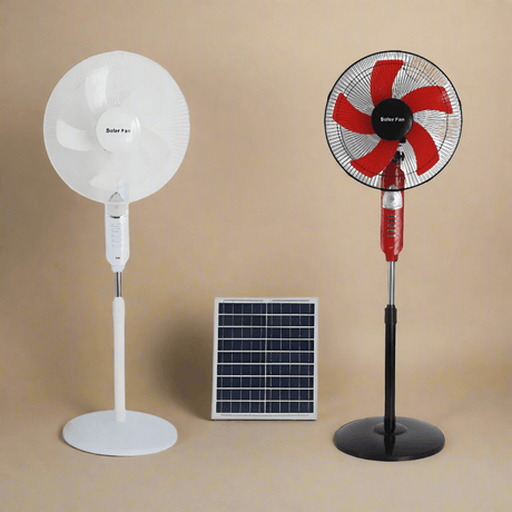 KT Fan & Cooler Rechargeable 16" Solar Fan 25W - C228
