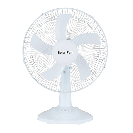 KT Fan & Cooler Rechargeable 16" Solar Fan - C138