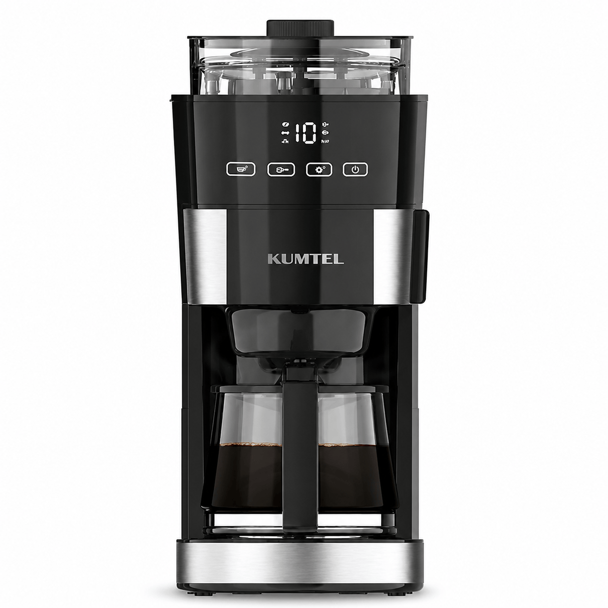Kumtel Kitchen Appliances Kumtel 1.25L Drip Coffee Maker with Keep-Warm and Auto Shut-Off 1000W - HFCM-02