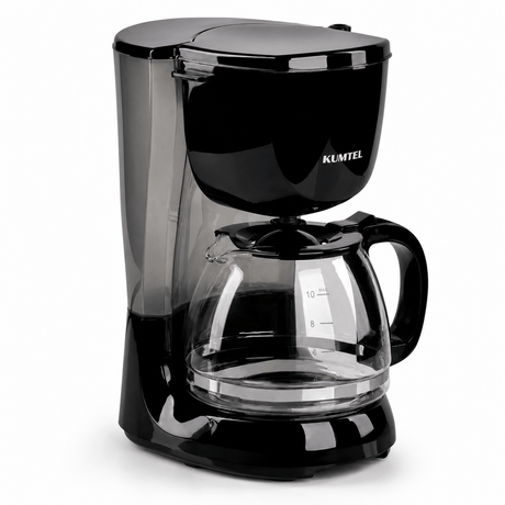 Kumtel Kitchen Appliances Kumtel 1.25L Drip Coffee Maker with Keep-Warm and Auto Shut-Off 750W - HFCM-01