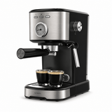 Kumtel Kitchen Appliances Kumtel 1.2L Espresso Coffee Maker with 15-Bar Pump & Milk Frother 1100W - HCM-04
