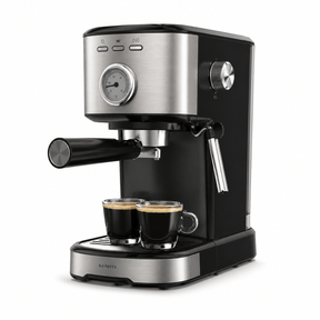 Kumtel Kitchen Appliances Kumtel 1.2L Espresso Coffee Maker with 15-Bar Pump & Milk Frother 1100W - HCM-04