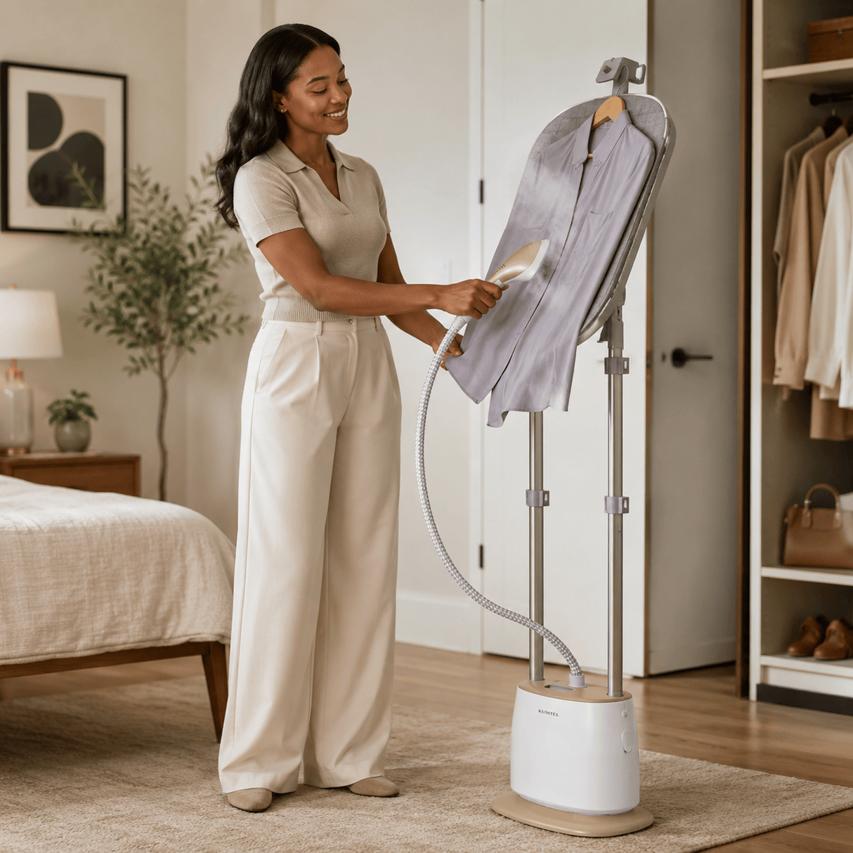 Kumtel Household Essentials Appliances Kumtel 1.5L Professional Garment Steamer with 5 Steam Levels 1580W - HMGSP-05