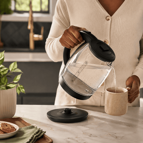 Kumtel Electric Kettle Kumtel 1.8L Illuminated Glass Kettle 1500W - HMKT-15