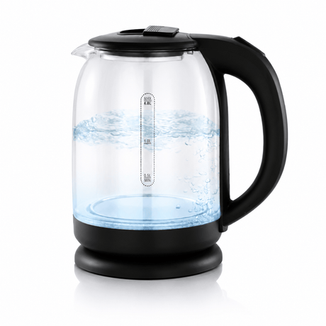 Kumtel Electric Kettle Kumtel 1.8L Illuminated Glass Kettle 1500W - HMKT-15