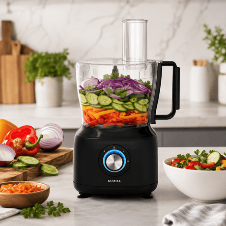Kumtel Kitchen Appliances Kumtel 12-in-1 Food Processor with 2L Bowl 800W - HFP-03