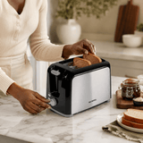 Kumtel Kitchen Appliances Kumtel 2-Slice Toaster with 7 Browning Levels 750W - HTS-02