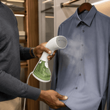 Kumtel Household Essentials Appliances Kumtel 250ml Handheld Garment Steamer with Auto Shut-Off 1500W - HMGS-08