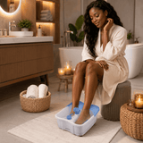 Kumtel Personal Care Tools Kumtel 3.4L 3-in-1 Foot Spa Massager with Heat, Bubbles & Vibration 75W - HFS-01