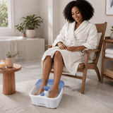 Kumtel Personal Care Tools Kumtel 3.4L 3-in-1 Foot Spa Massager with Heat, Bubbles & Vibration 75W - HFS-01